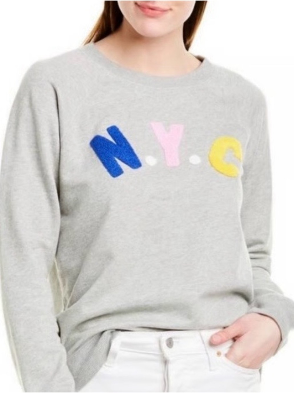 J. CREW Preppy Sweatshirt NWOT